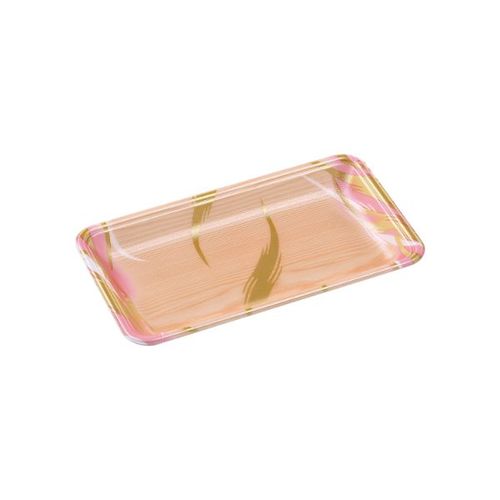 発泡トレーFLB−Y14−25風紋木目ピンク×12