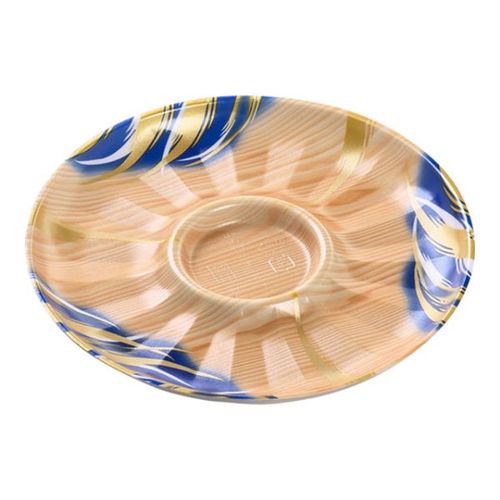 発泡トレーしゃぶしゃぶ255本体風紋木目青×8