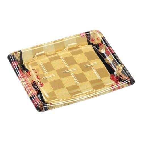 発泡トレーMTD20−17平ヨコ本体扇市松金×16