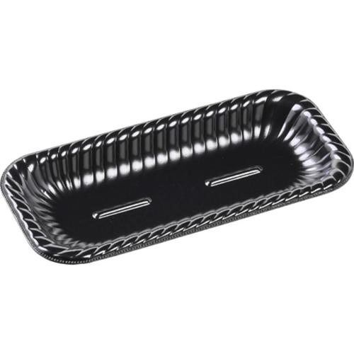 ティアラ角皿Y12−25 本体 エコ黒 24セット