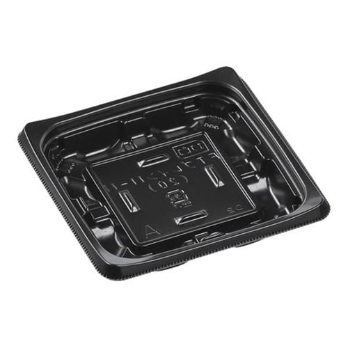 軽食容器 FTプレイン11−11(20) 黒×40