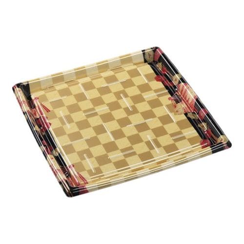 発泡トレー MTD33−33平 本体 扇市松金×4