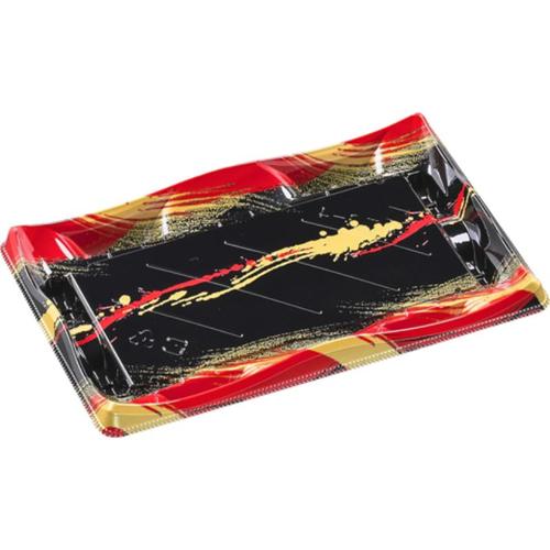 輝皿2−4 本体 かみ風赤 18セット