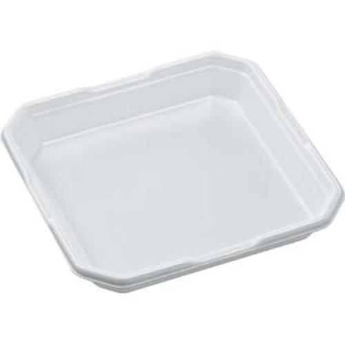 発泡トレー しゃぶしゃぶ1人浅(V) 白 ×12