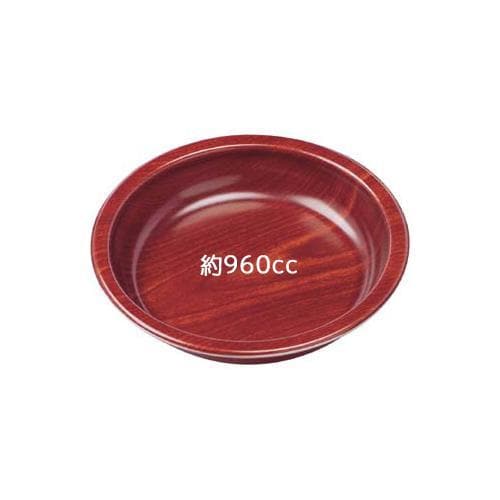 グルメボウル−23 本体 ひだブラウン 8セット