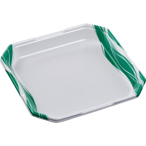 発泡トレー しゃぶしゃぶ3人浅LS きわみ緑 ×8