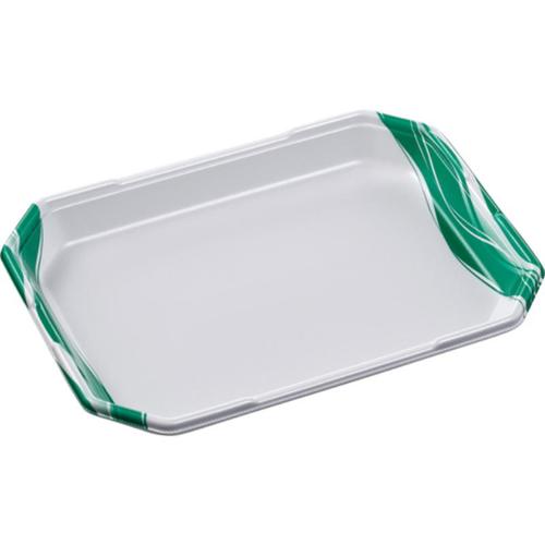 発泡トレー しゃぶしゃぶ4人浅LS きわみ緑 ×6