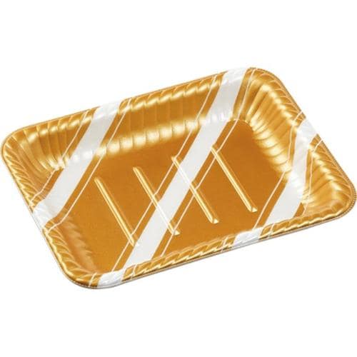 MFPティアラ角皿22−17 スラン金 12セット