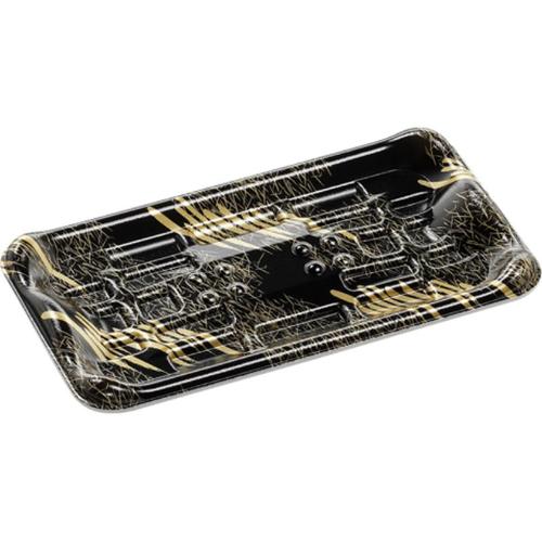 鮮魚トレー YN10−19 ささやま黒金S ×18