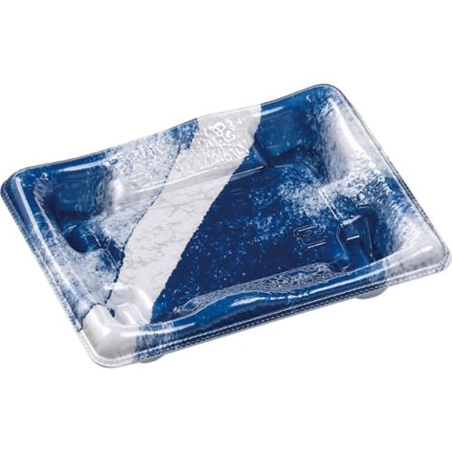 刺身容器 陶彩15−11 本体 陶ぞめ紺 ×30