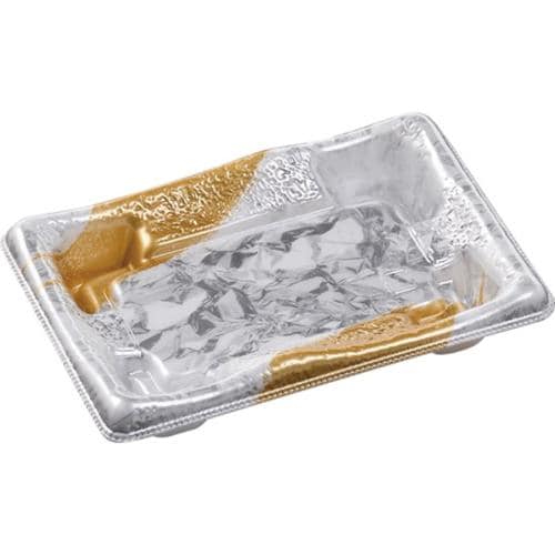 刺身容器 陶彩17−11 本体 あや筆金 ×24