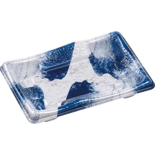 刺身容器 陶彩17−11 本体 陶ぞめ紺 ×24