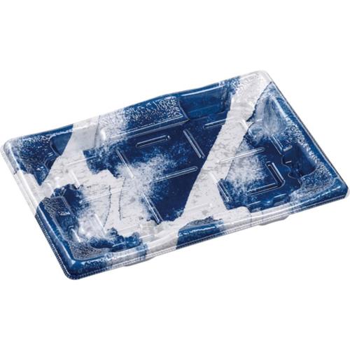 刺身容器 陶彩24−17 本体 陶ぞめ紺 ×12