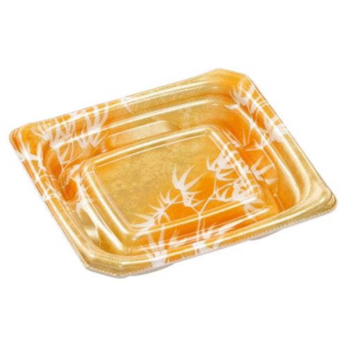 刺身容器 Uステージ13−12 本体 和歌橙×30