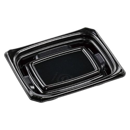 刺身容器 Uステージ15−12 本体 エコ黒×24