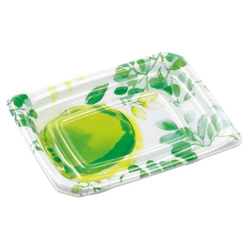 刺身容器Uステージ15−12本体ブーケ緑×24