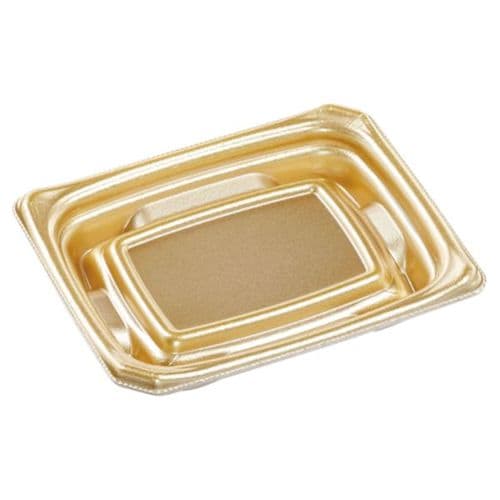 刺身容器 Uステージ15−12 本体 金 ×24