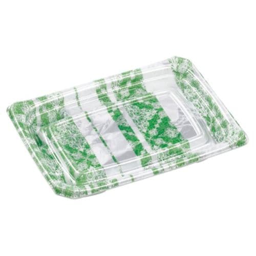 刺身容器Uステージ18−13本体グラス緑×20