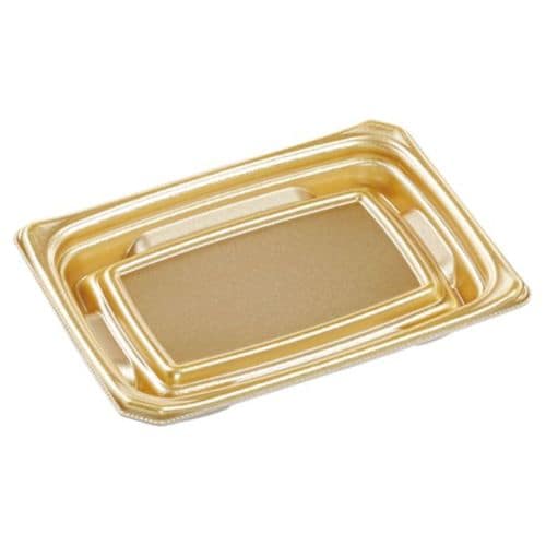 刺身容器 Uステージ18−13 本体 金 ×20