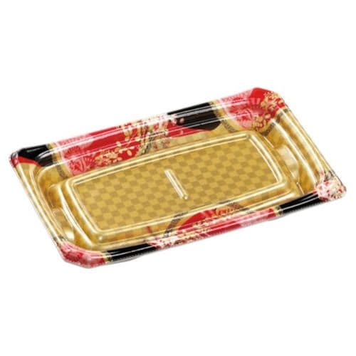 刺身容器Uステージ20−12本体花明り金×20