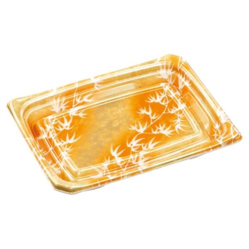 刺身容器 Uステージ20−15 本体 和歌橙×16