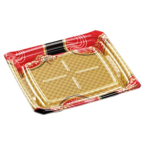 刺身容器Uステージ20−17本体花明り金×12