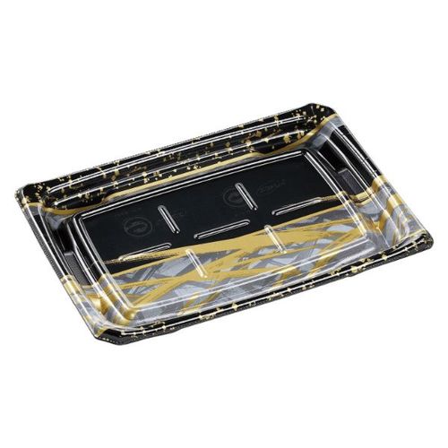 刺身容器Uステージ24−17本体エコはけ帯金×12