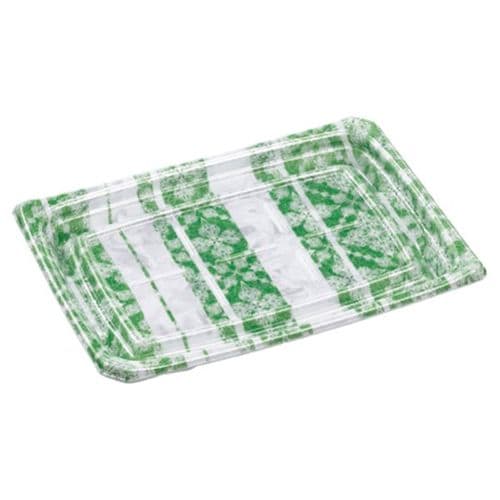 刺身容器Uステージ24−17本体グラス緑×12