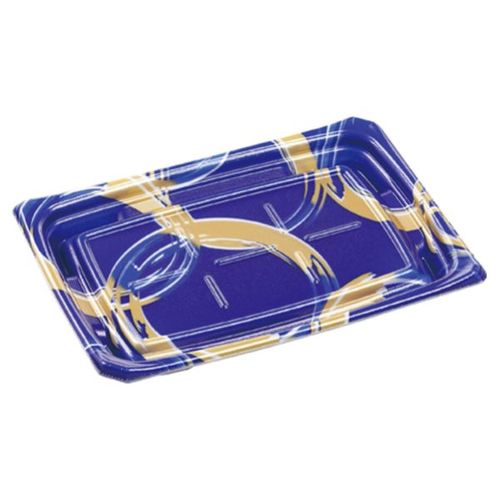 刺身容器Uステージ24−17本体荒海紺金×12