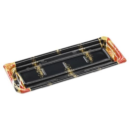 刺身容器 Uステージ32−12 本体 流華赤×12