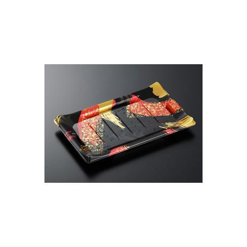 HS波ね皿24−15光琳R−BK身 12セット