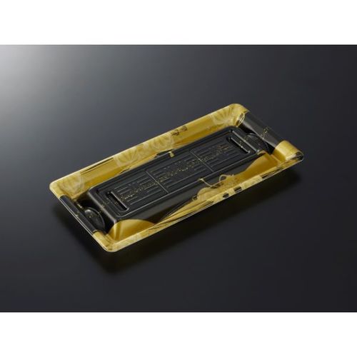 刺身容器 輝咲24−12 つやふでBK 身 ×16