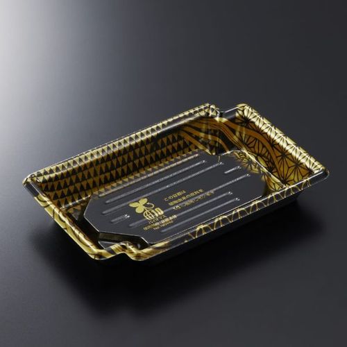 刺身容器BCFかく鉢17−11彰BK−BK身×24