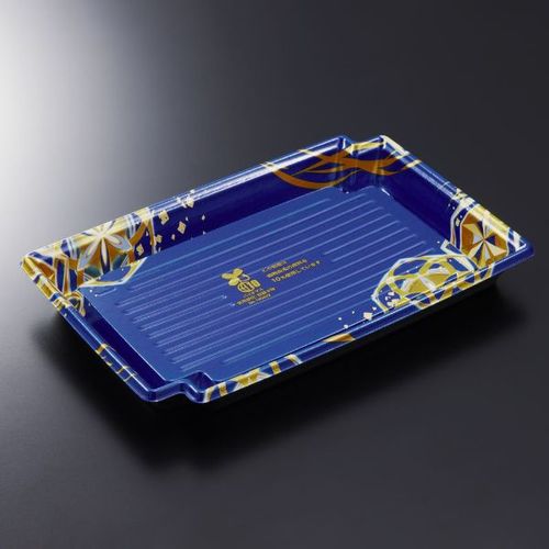 刺身容器BCFかく鉢24−16煌B−BK身×12