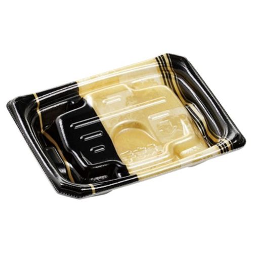 刺身容器Uステージ15−12−1盛台輪島金×24