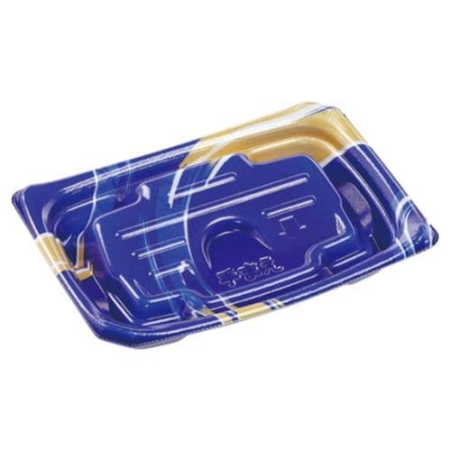 刺身容器Uステージ17−12−1盛台荒海紺金×24