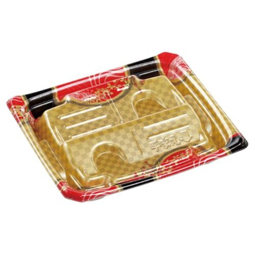 刺身容器Uステージ20−17−1盛台花明り金×12