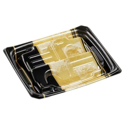 刺身容器Uステージ20−17−1盛台輪島金×12