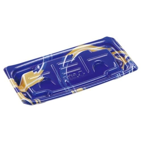 刺身容器Uステージ24−12−1盛台荒海紺金×12