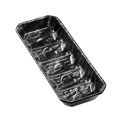 発泡トレーMV25−10(30)Sエコ黒木銀×24