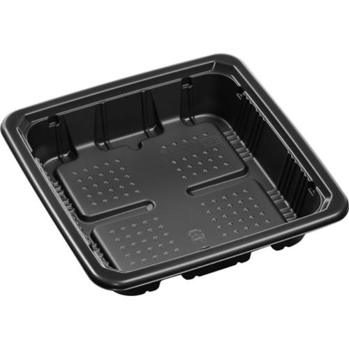 軽食容器FTレンジ角20−20(40)耐寒黒×8