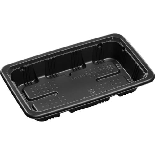 軽食容器FTレンジ角25−15(40)耐寒黒×8