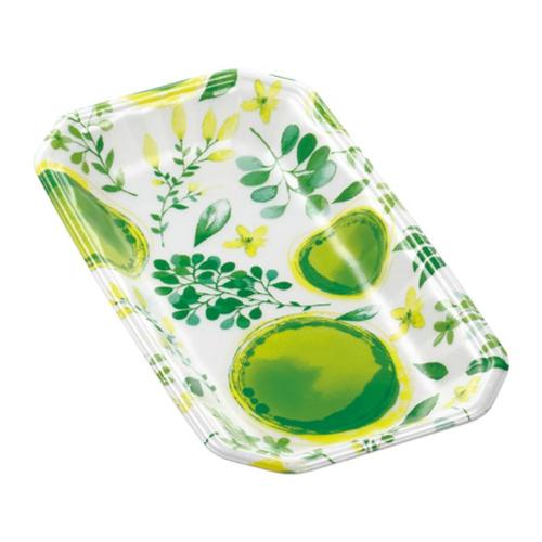 メガプレート27−15(30)平ブーケ緑×8