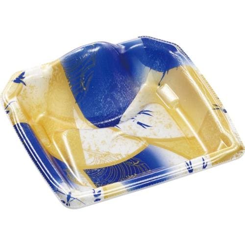 刺身容器 宝山15−14 本体 風光青 24セット