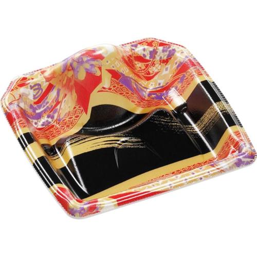 刺身容器 宝山15−14 本体 羽織赤 24セット