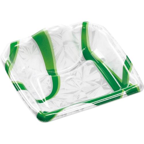 刺身容器 宝山15−14 本体 サークル緑 ×24