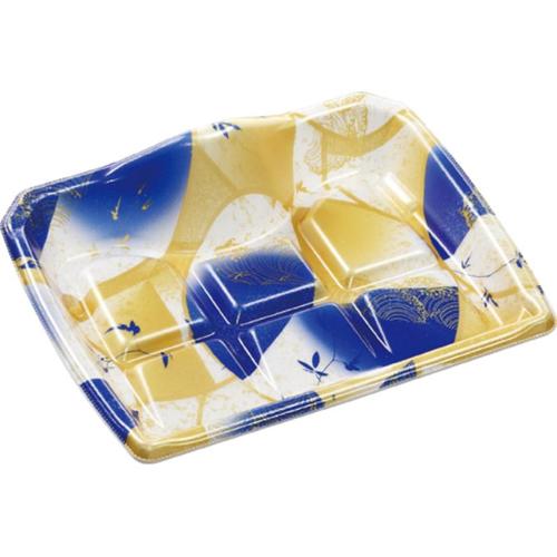 刺身容器 宝山24−19 本体 風光青 10セット