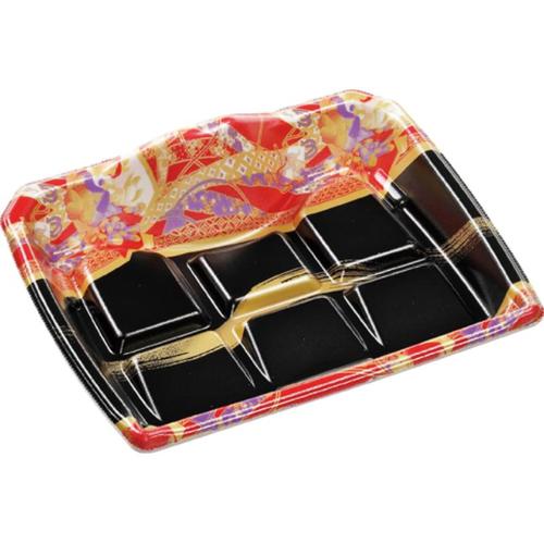 刺身容器 宝山24−19 本体 羽織赤 10セット