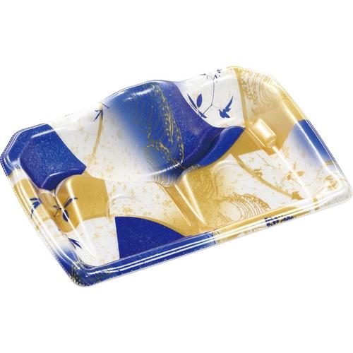 刺身容器 宝山20−14 本体 風光青 16セット