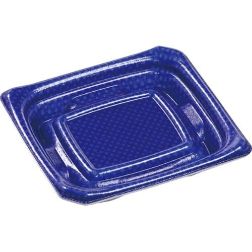 刺身容器Uステージ13−12本体クロスD青×30